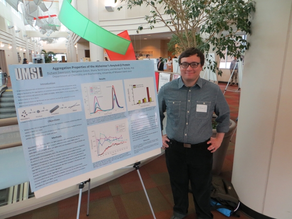 students at symposium